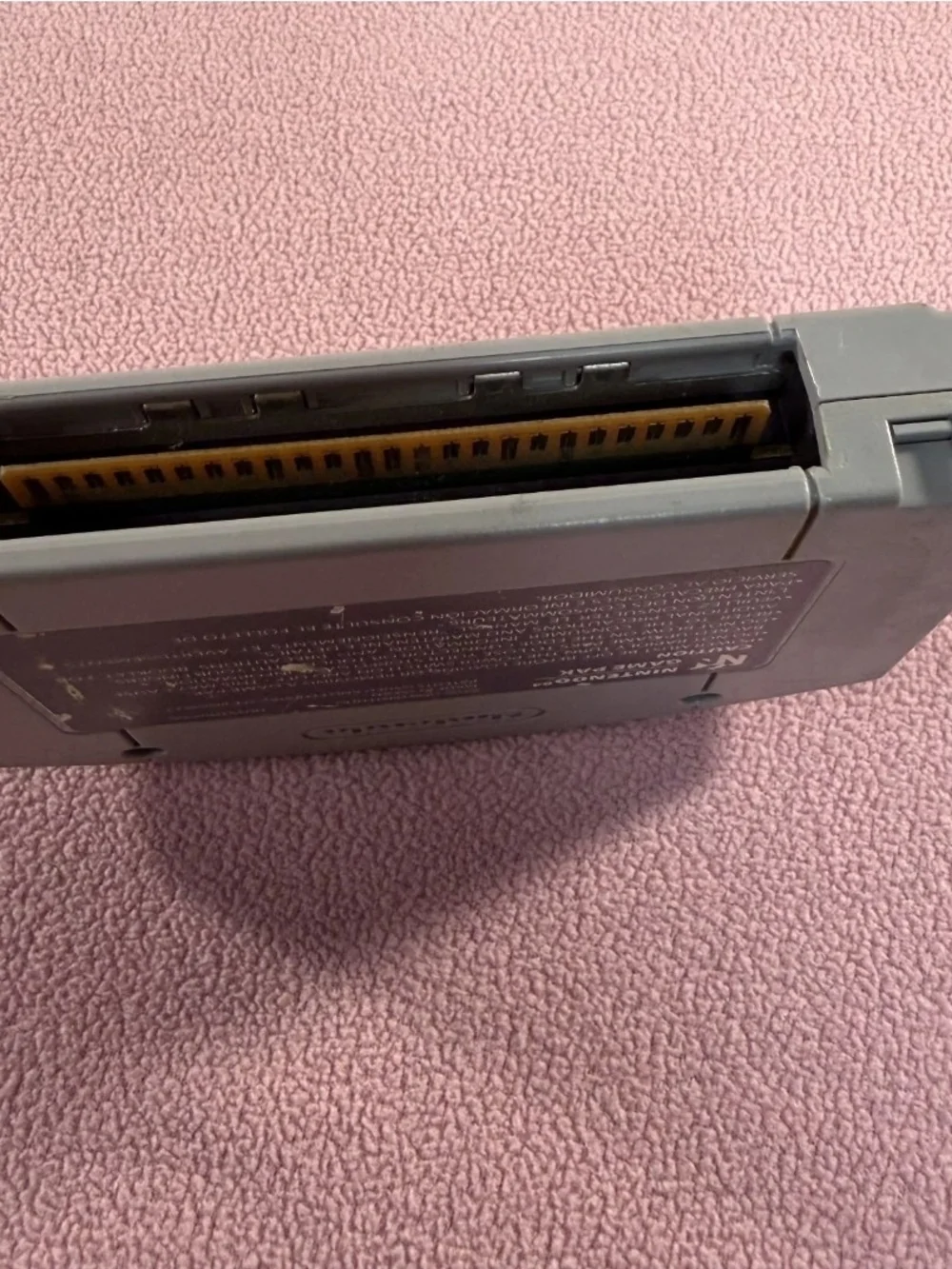 Nintendo Wars Gods N64 Cartridge in Gray with Multicolor Label